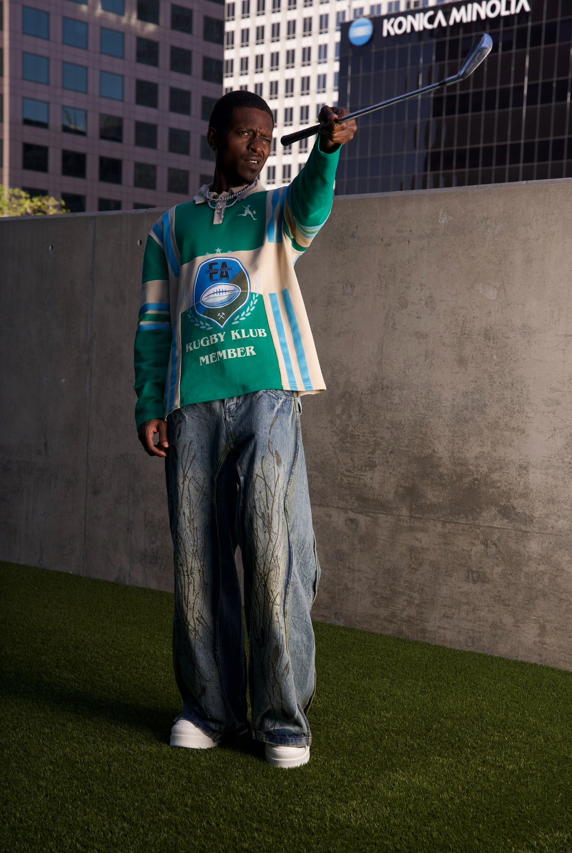 STRIPED RUGBY SHACKET